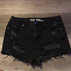 MOSSIMO supply co. high rise black short
